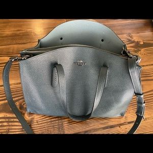 COACH purse + keychain. Excellent used condition